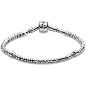image:imagePandora Jewelry Iconic Moments Snake Chain Charm Bracelet67 Inches