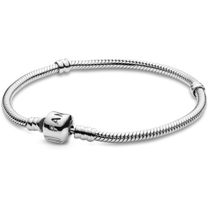 image:imagePandora Jewelry Iconic Moments Snake Chain Charm Bracelet75 Inches