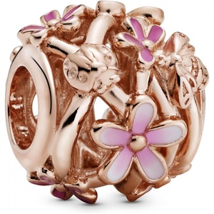 image:imagePANDORA Animal CharmsOpenwork Pink Daisy Flower