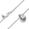 image:imagePANDORA Timeless Sparkling Pear Halo Collier Necklace 177