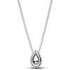 image:imagePANDORA Timeless Sparkling Pear Halo Collier Necklace 177