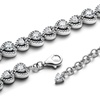 image:imagePANDORA Halo Hearts BraceletSilver